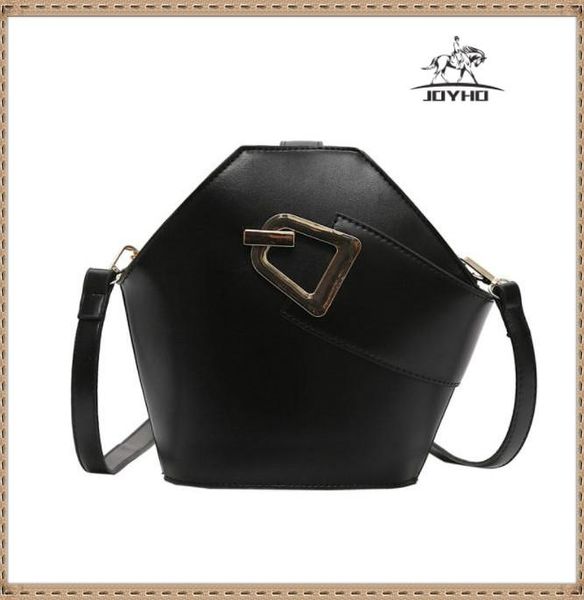 

fashion female tote bag 2020 new quality pu leather women's designer handbag solid color bucket bag shoulder messenger