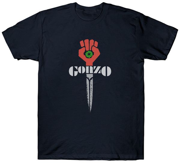 

gonzo t shirt hunter s thompson journalism 1970's sport hooded sweatshirt hoodie