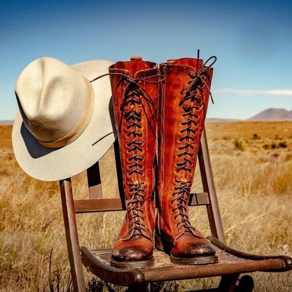 

women boots pu leather zipper retro casual womans booties gladiator low heel shoes ladies fashion botas mujer invierno tw652, Black