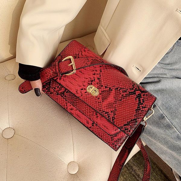 

ретро серпантин малый crossbody сумки для женщин 2020 роскошная кожа pu сумка плеча мода женские сумки путешествия закрылков