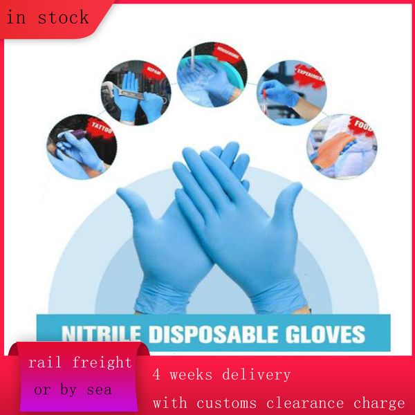 

factory7geltax household food disposable new universal latex garden gloves home cleaning rubber by railway