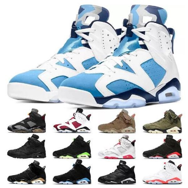 

6 6s university blue mens basketball shoes sneakers british khaki black cat seoul bred floral dmp medium olive sports carmine oreo gatorade