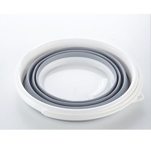 

5l bucket for fishing promotion folding bucket car wash outdoor sile bait fishing supplies bathroom clothes storag jllgkk