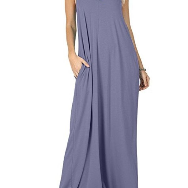 

women solid long beach maxi boho dresses summer casual spaghetti strap dress clothing, Black;gray