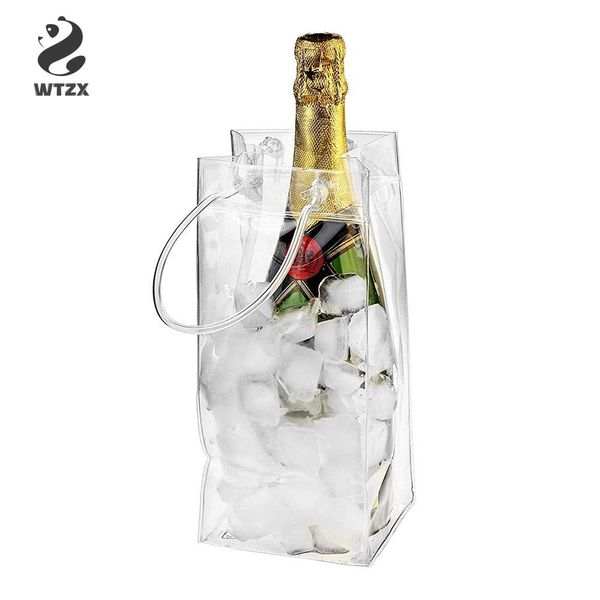 

fast ice wine cooler pvc beer cooler bag outdoor ice gel bag picnic cool sacks wine gift bags chillers frozen bags bottle