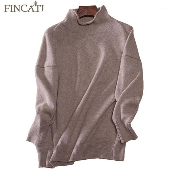 

wholesale- women pullover 2017 turtleneck collar 100% pure cashmere soft skin friendly casual loose sweaters pulls femme1, White;black