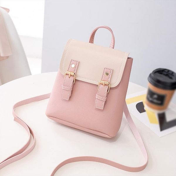 

2020 mini backpack fashion women small backpack mobile phone bag casual girls school backpack bags for women mochila feminina 2