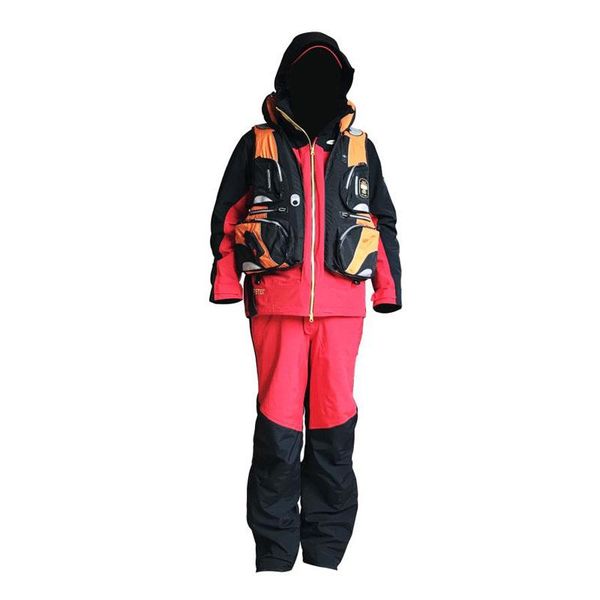 

2020 new men fishing suit outdoor sports winter waterproof fishing clothing jacket and pants coat, Gray;blue