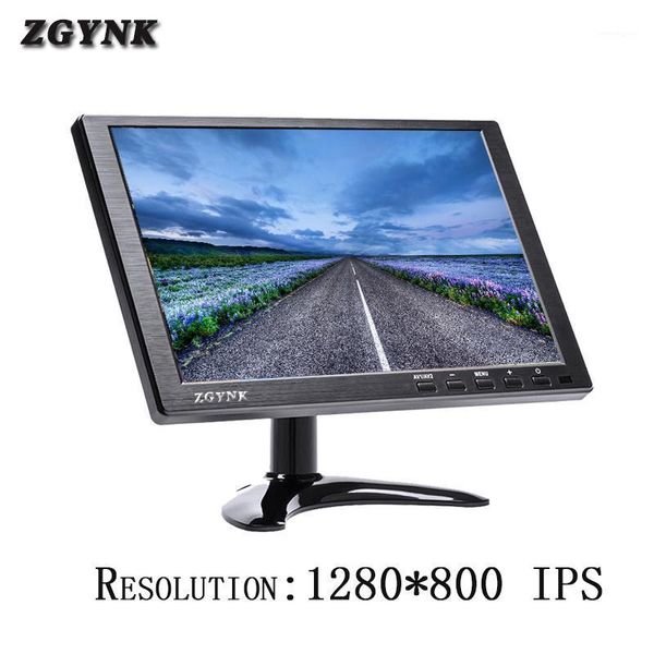 

monitors zgynk10-inch portable display hd 1080p small deskwall-hung computer sub-screen switch1