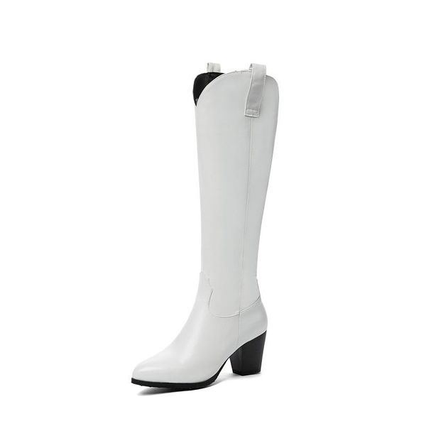 

boots big size simple thigh high knee over the women ladies shoes woman winter, Black