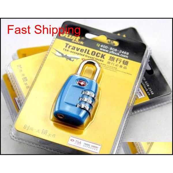 

resettable 3 digit combination padlock suitcase travel coded lock tsa locks lugga qylmfp packing2010