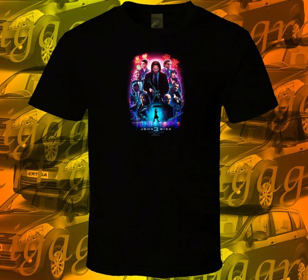 

john wick chapter 3 v1 short sleeve black t shirt simple short-sleeved cotton t-shirt tee sport hooded sweatshirt hoodie
