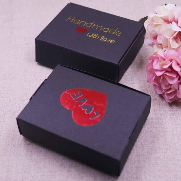 

new diy multi styles gift candy packing box diy handmade with love cardboard gift package wedding favourate box red heart bbygmg lipper