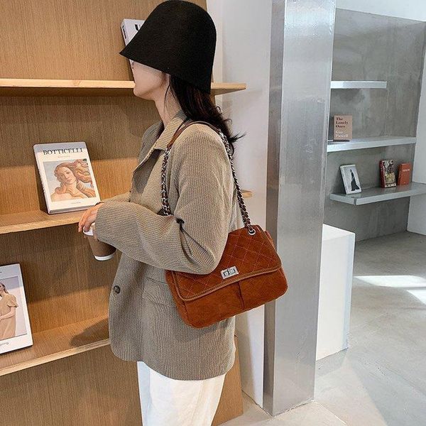 

matte pu leather shoulder tote bag black quilted simple bag 2020 new style fashion all-match large-capacity retro women uuate, Red;black