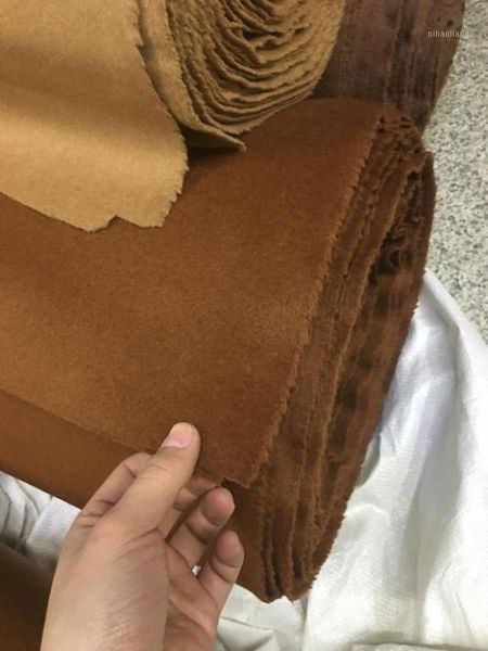 

fabric high-quality double-sided 90% content cashmere material1, Black;white