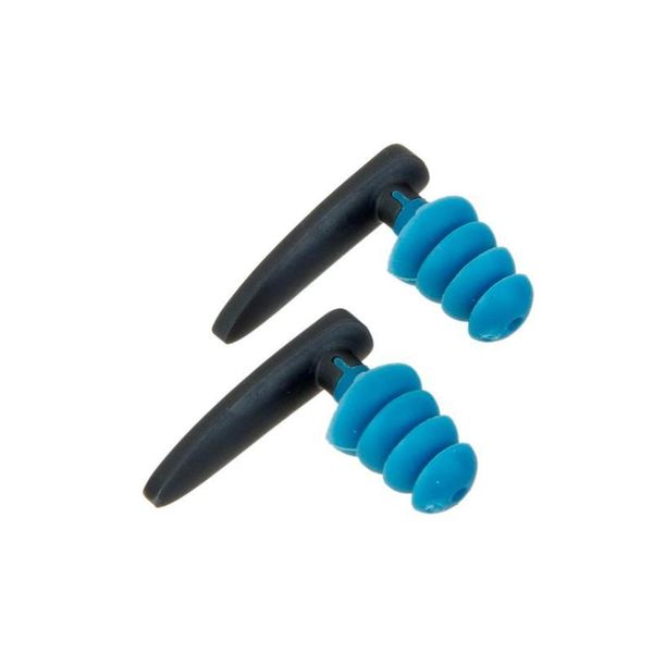 

pvc waterproof soft swimming diving ear plug trainning earplugs tool blue for swim plug diving pool a sqcgjy