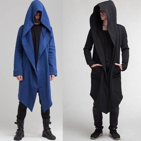 

men autumn long sleeve pockets casual solid cardigan outwear coat 3fs1, Black;brown