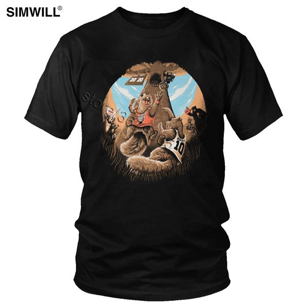 

sport men's funny squirrel family tee shirt classic t shirt short sleeves cotton printed t-shirts o-neck awesome fans clothing