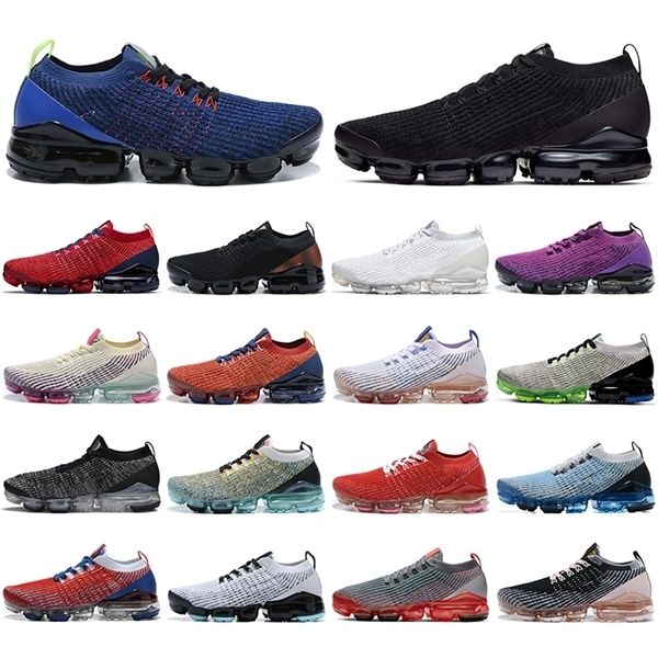 

fly 3.0 кроссовок для мужчин женщин тройного черного deep royal volt electric green chaussures дышащий открытый тренер спортивного кроссовка