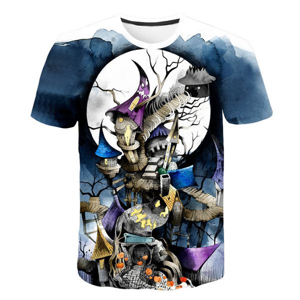 

halloween party clothest men 3d cosplay printed mens 3d print shirts plus size harajuku kawaii men clothing