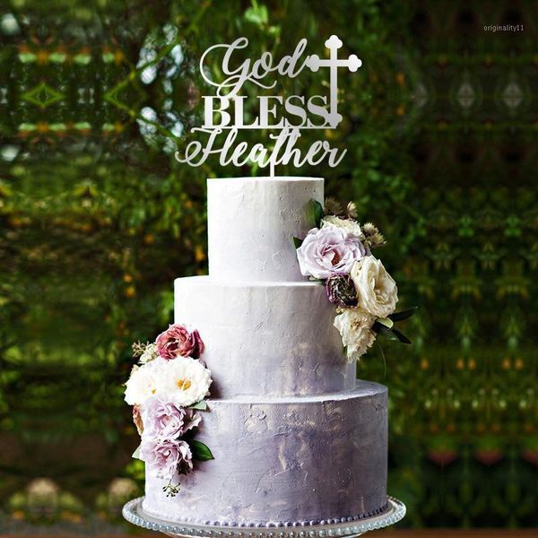 

god bless cake er, baptism cake er, cross christening communion baptism decor,1