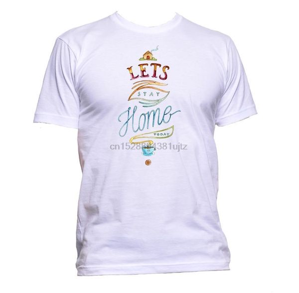 

lets stay home today t-shirt mens womens fashion slogan comedy cool gift sport hooded sweatshirt hoodie