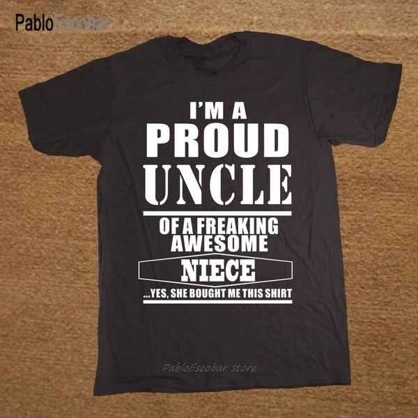 

new proud uncle of a freaking awesome niece men novelty funny man clothing short sleeve shubuzhi hoodie designers t shirts sweatshirt