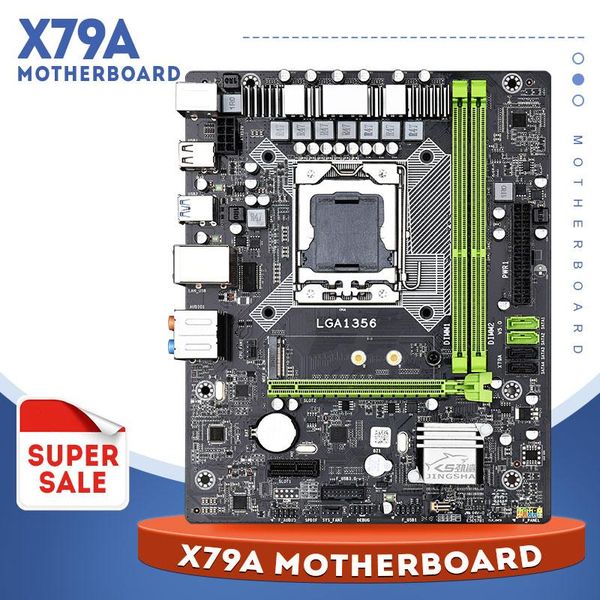 

support reg ecc server memory x79a motherboard xeon lga1356 processor m- atx sata3 usb3.0 dual channel pci-e 16x nvme m.2 ssd