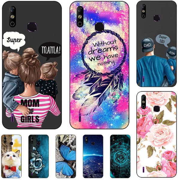 

mobile phone tpu silicone cover, infinix smart 4 x653c smart 4c soft tpu shell, naruto cartoon fashion super mom and dad4fre