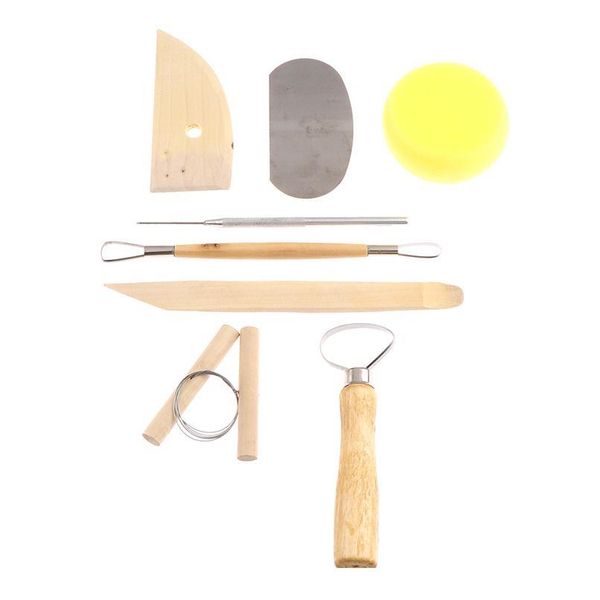 

8pcs/set pottery diy tool clay molding ceramics molding tools artwork kit 8pcs/set jllsmc