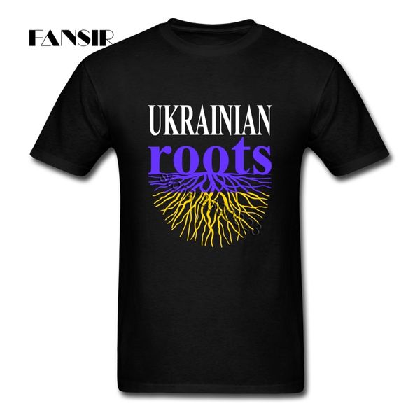 

sport men t-shirt multi-color short sleeve cotton custom tshirts for men ukrainian roots ukraine flag team clothes