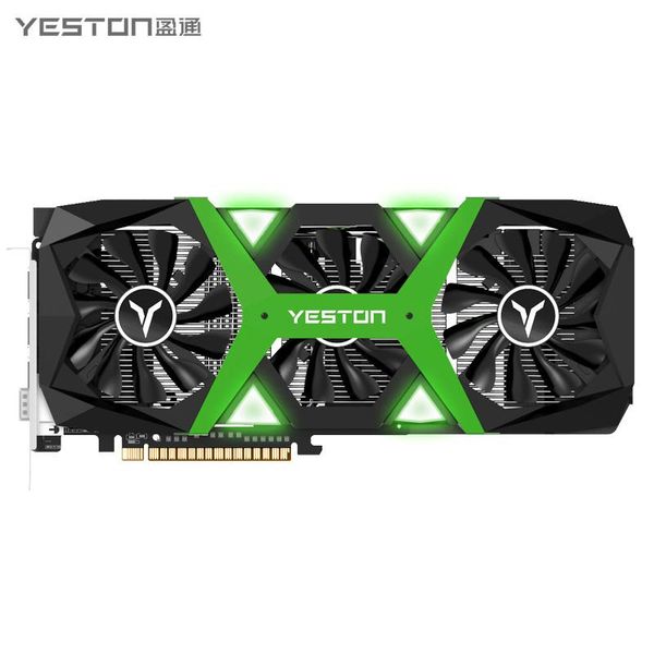 

yeston gtx1660 super 6g d6 графическая карта gaming master pa gddr6 6g / 192bit / gddr6 1530/1785 мгц gaming graphics для видео
