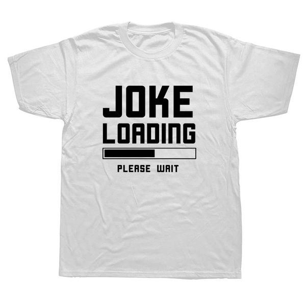 

joke loading funny t shirts men summer harajuku short sleeve o neck streetwear black t-shirt sport hooded sweatshirt hoodie