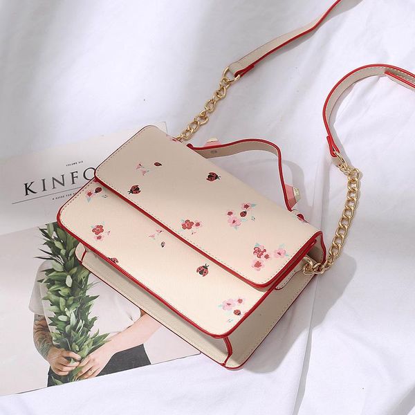

2020 new high-quality pu female bag bags simple pink bag casual small square women's diagonal women's leather handbags