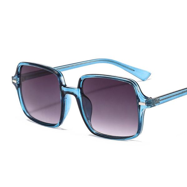 

classic vintage square sunglasses women men 2020 rice nail luxury flat mirror sun glasses blue red brown glasses uv400 gafas sol, White;black