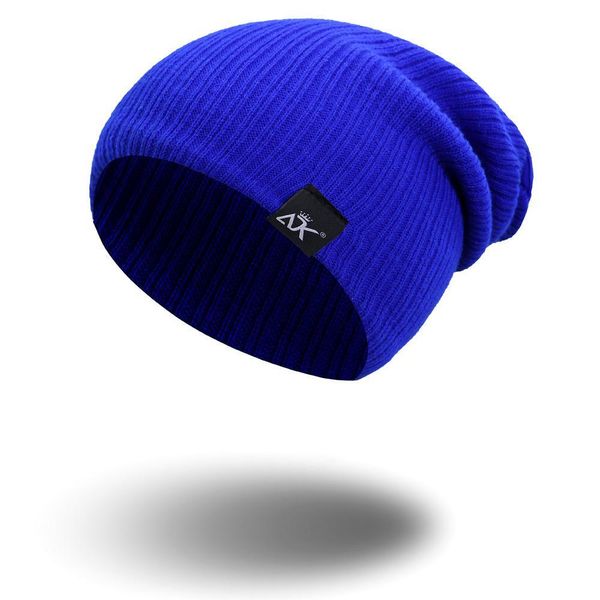 

cokk knitted beanie women's hat winter men skullies beanies warm casual slouchy hat crochet beanie hat female baggy cap swy bbyvrq, Blue;gray