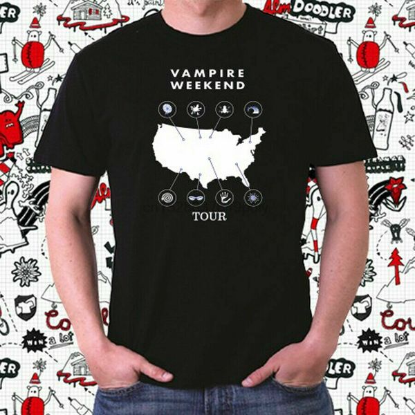 

vampire weekend tour 2020 logo mens black tshirt size s to 3xl sport hooded sweatshirt hoodie