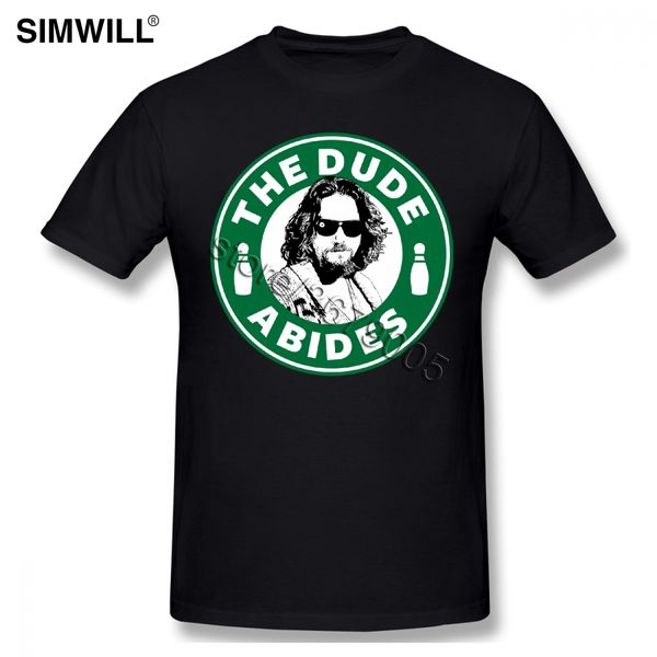 

ретро мужчины большой лебовски tshirt коротким рукавом рубашки тис пижон abides телесериал большой размер тенниску спорта толстовка с капюшо