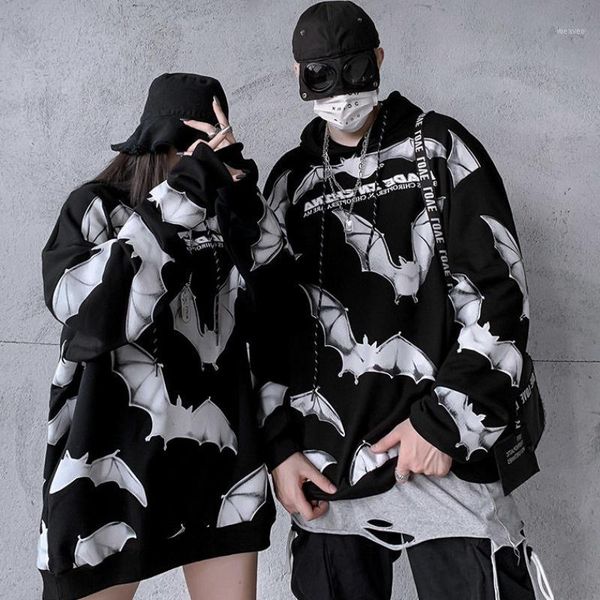 

sweatshirt mens hoodies hip hop print sweatshirt male fashion trend brand black loose long sleeve couple rm500911
