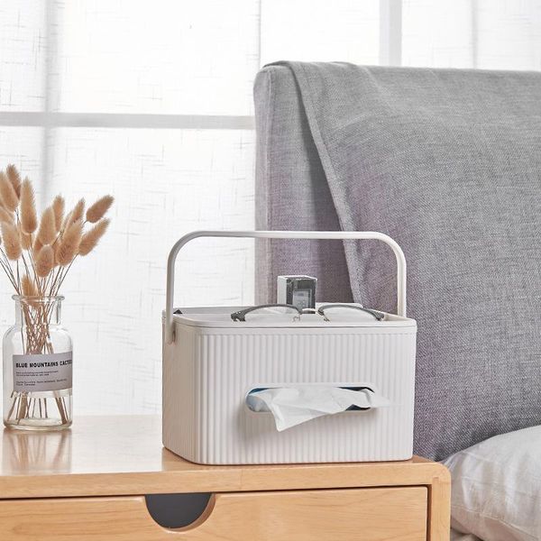

tissue boxes & napkins creative storage box portable debris remote control coffee table deskfinishing