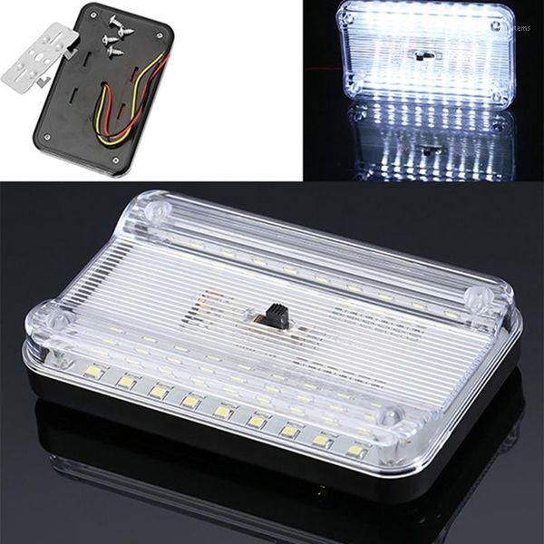 

12v 36 led auto car dome ceiling light interior rectangular white reading lamp car accessories1