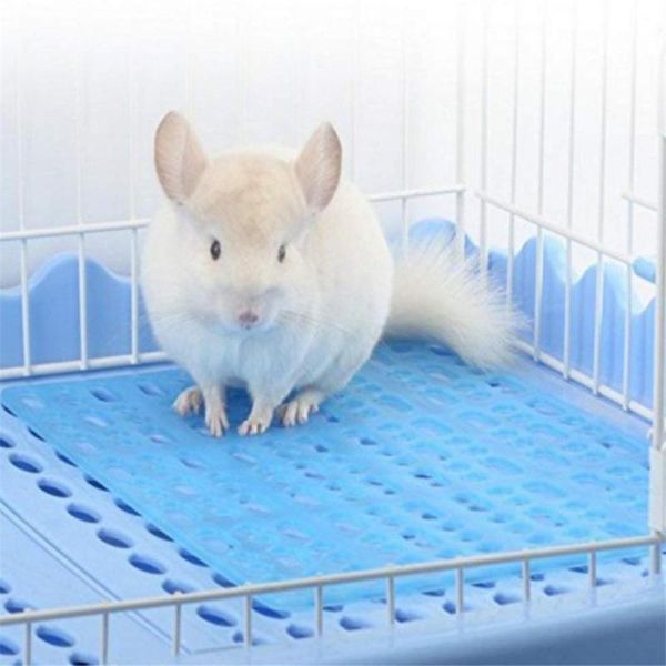 

cushion cage litter mat plastic grids pet foot guinea pig cat mouse placemat universal pet supplies