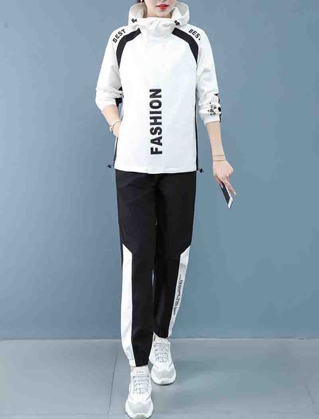 

womens tracksuits fashion women two piece set casual active suits woman sports and leisure suit 4 colors size -5xl, Gray