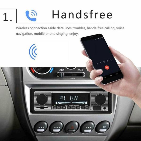 

vintage car wireless radio mp3-плеер стерео usb / aux классический аудио стерео fm модулятор автоаксессуары