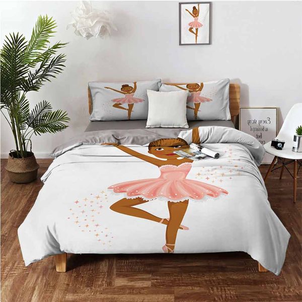 

ballerina dancing daughter classic performance hobby birthday kids baby themebedding 3-piece set