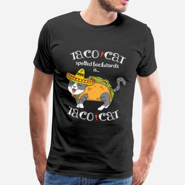 

taco cat spelled backwards & mexican food designers graphic t shirt diy unique slim fit tracksuit hoodie sweatshirt