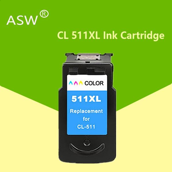 

1 x color pg510xl cl511xl ink cartridge for canon pg510 cl511 mp240 mp250 mp260 mp280 mp480 mp490 ip2700mp499 pg510xl cl511xl