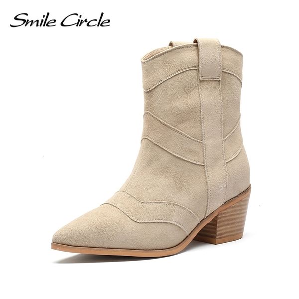 

discount luxury women's bootssmile circle bots without short, woman's high heels, pointy fashion, short boys, border, 2019, woman, Black