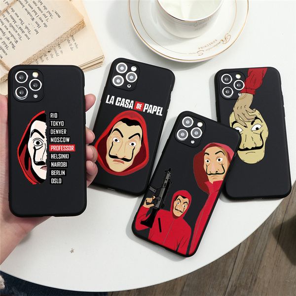 

spain tv money heist house paper la casa de papel case for iphone 12 11 pro max xr x xs max 7 6 6s 8 plus 5 5s se 2020 tpu cover