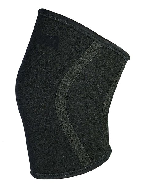

crossfit games knee support 7mm - x-small - black expand your movement + cross training potential knee sleeve